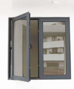 Dịch vụ gia công lắp đặt cửa sổ nhôm kính mở quay tại Đà Nẵng