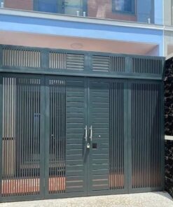 Gia công, lắp đặt cửa cổng sắt hộp cho nhà ở, cửa hàng, quán ăn tại Đà Nẵng