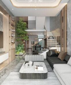 Dịch vụ decor thiết kế thi công nội thất phòng khách tại Đà Nẵng