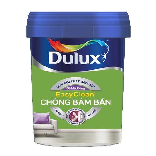 Dulux EasyClean Chống Bám Bẩn Kháng Virus - Bề Mặt Bóng